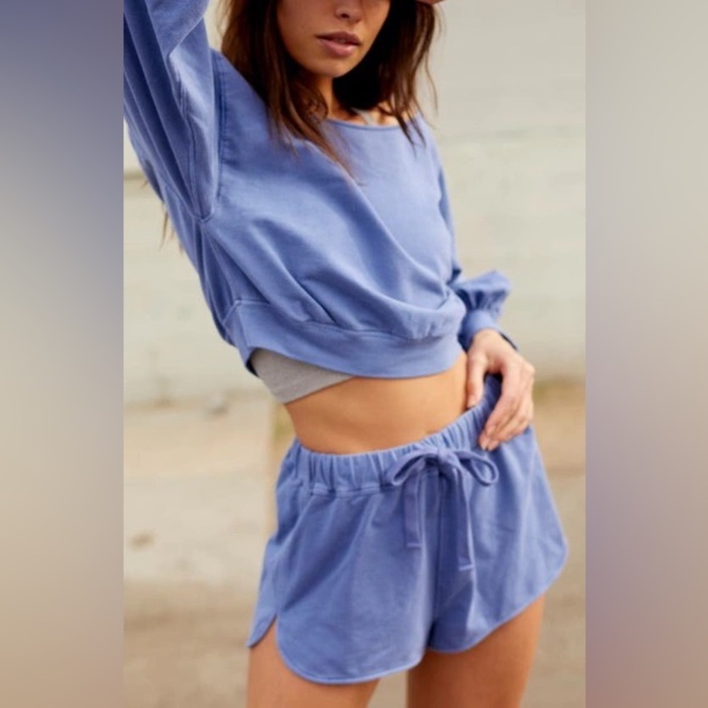 Free People Spring Forward lounge set- SHORTS ONLY